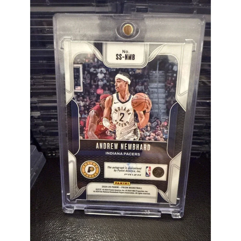 2024-25 Panini Prizm Andrew Nembhard Auto Red Choice Sensational Signatures💥💥